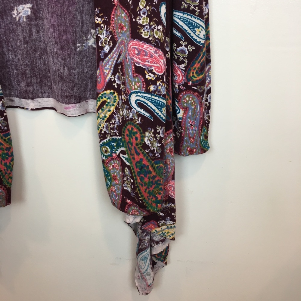 Anthropology Sparrow Azimuth Paisley Cardigan - Picture 6 of 7